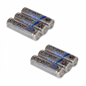 6 Energizer Ultimate Lithium AA Batteries